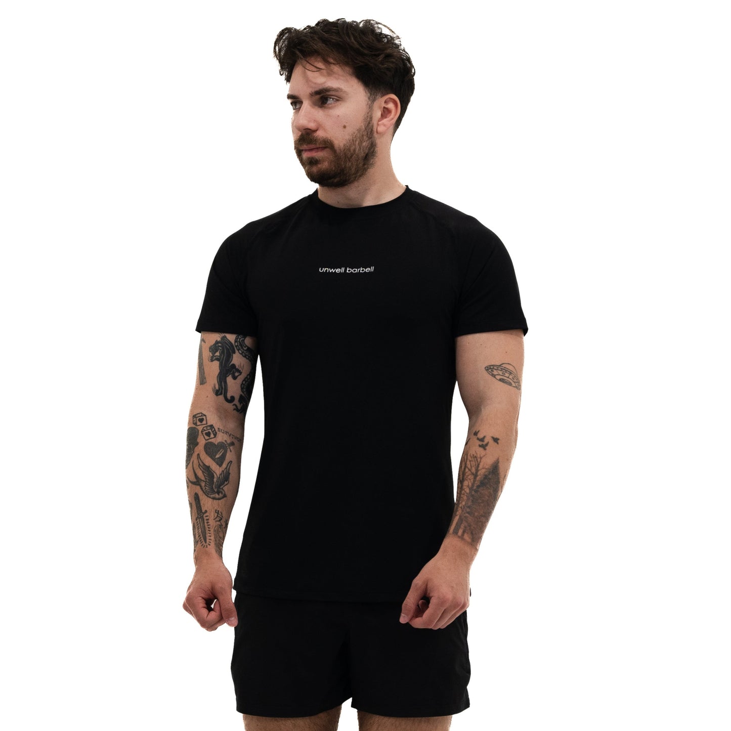Unwell Barbell Fitted Tee