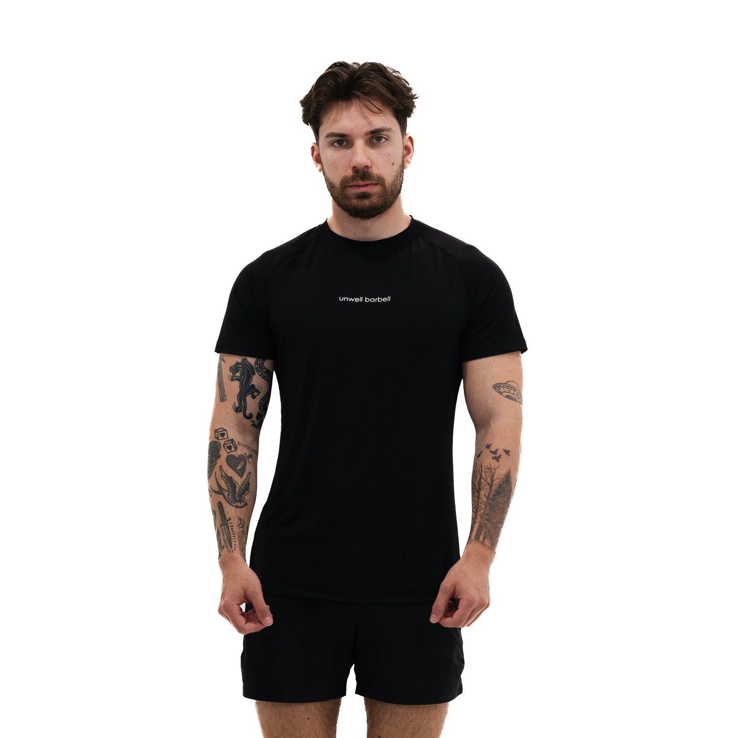 Unwell Barbell Fitted Tee