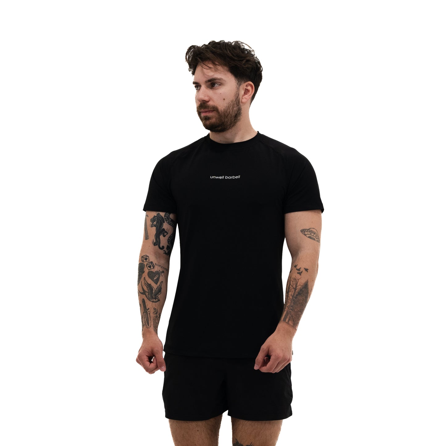 Unwell Barbell Fitted Tee