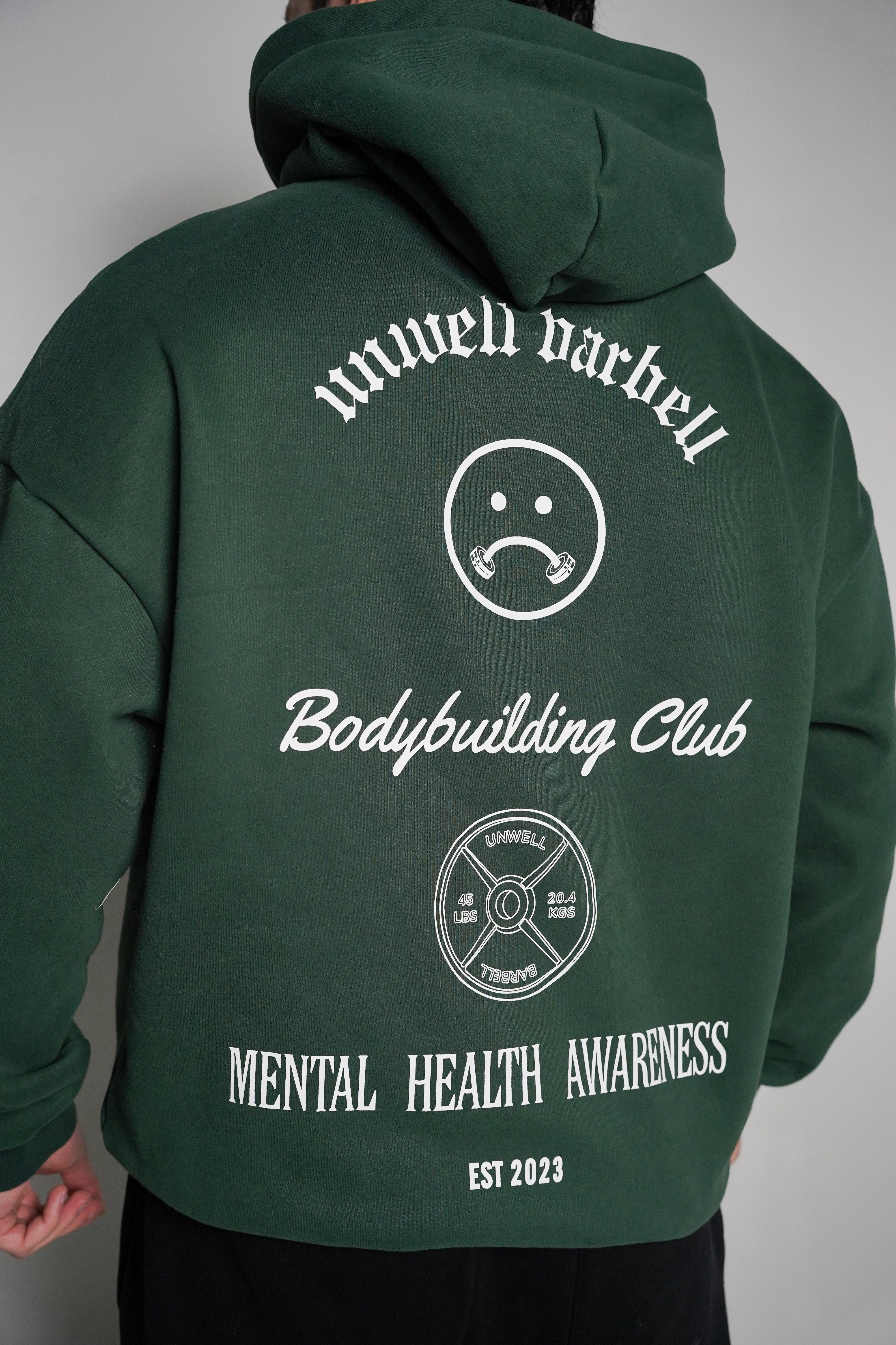 Bodybuilding v2 Hoodie – unwellbarbell