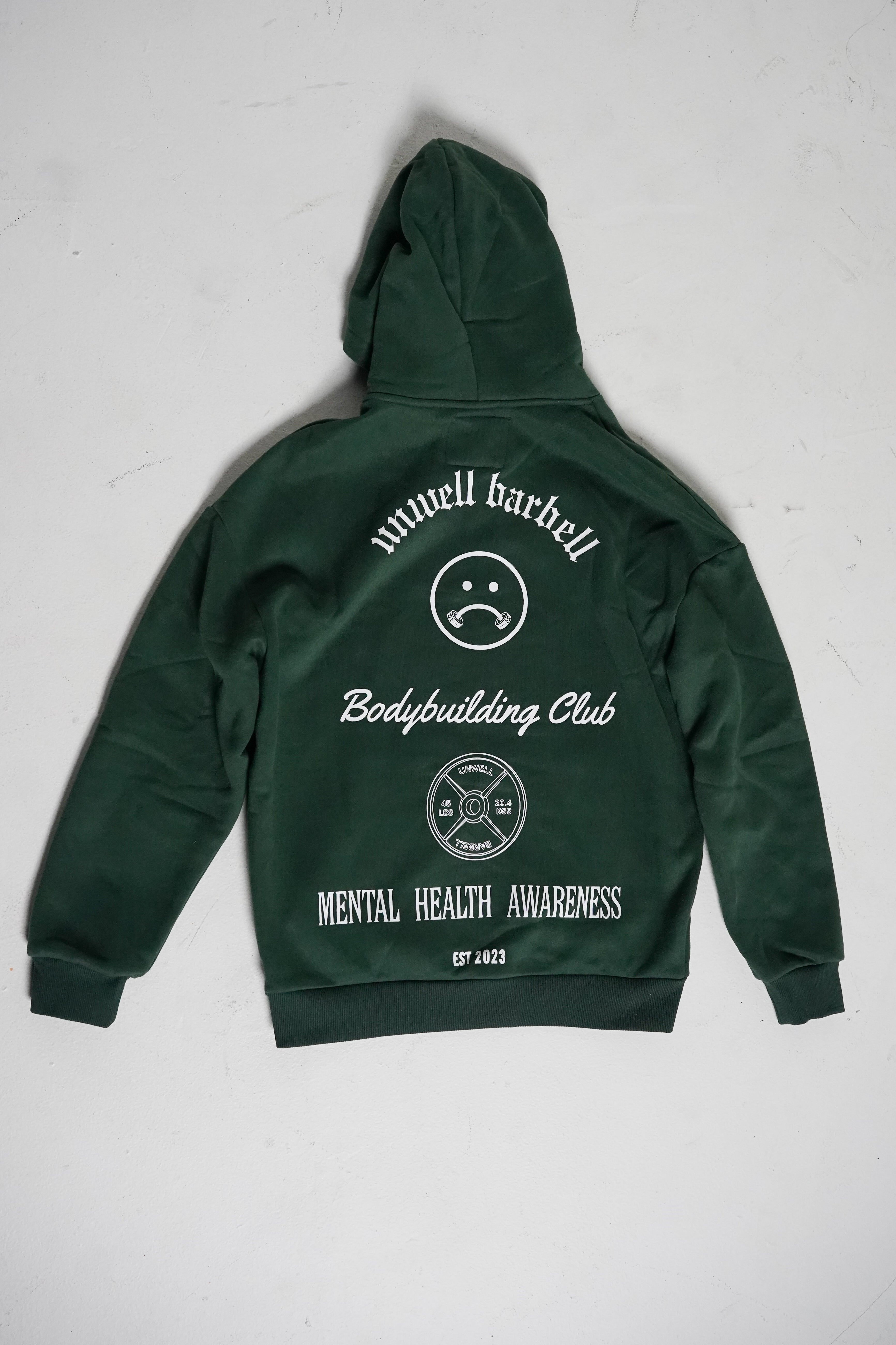 Bodybuilding v2 Hoodie – unwellbarbell