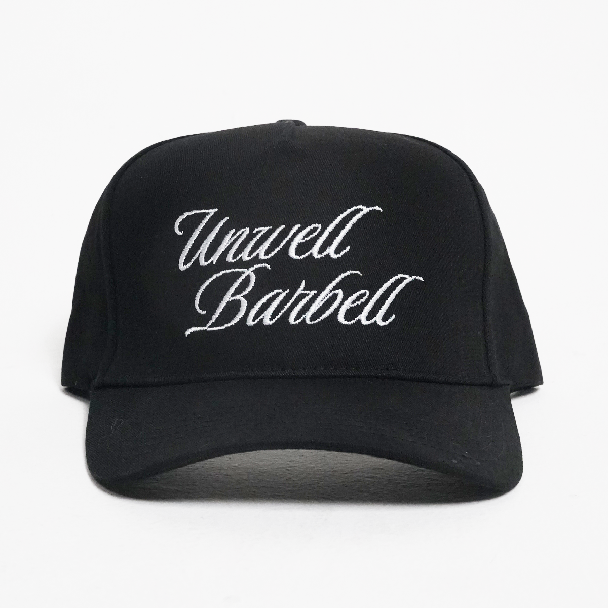 Unwell Barbell Script Hat Bundle