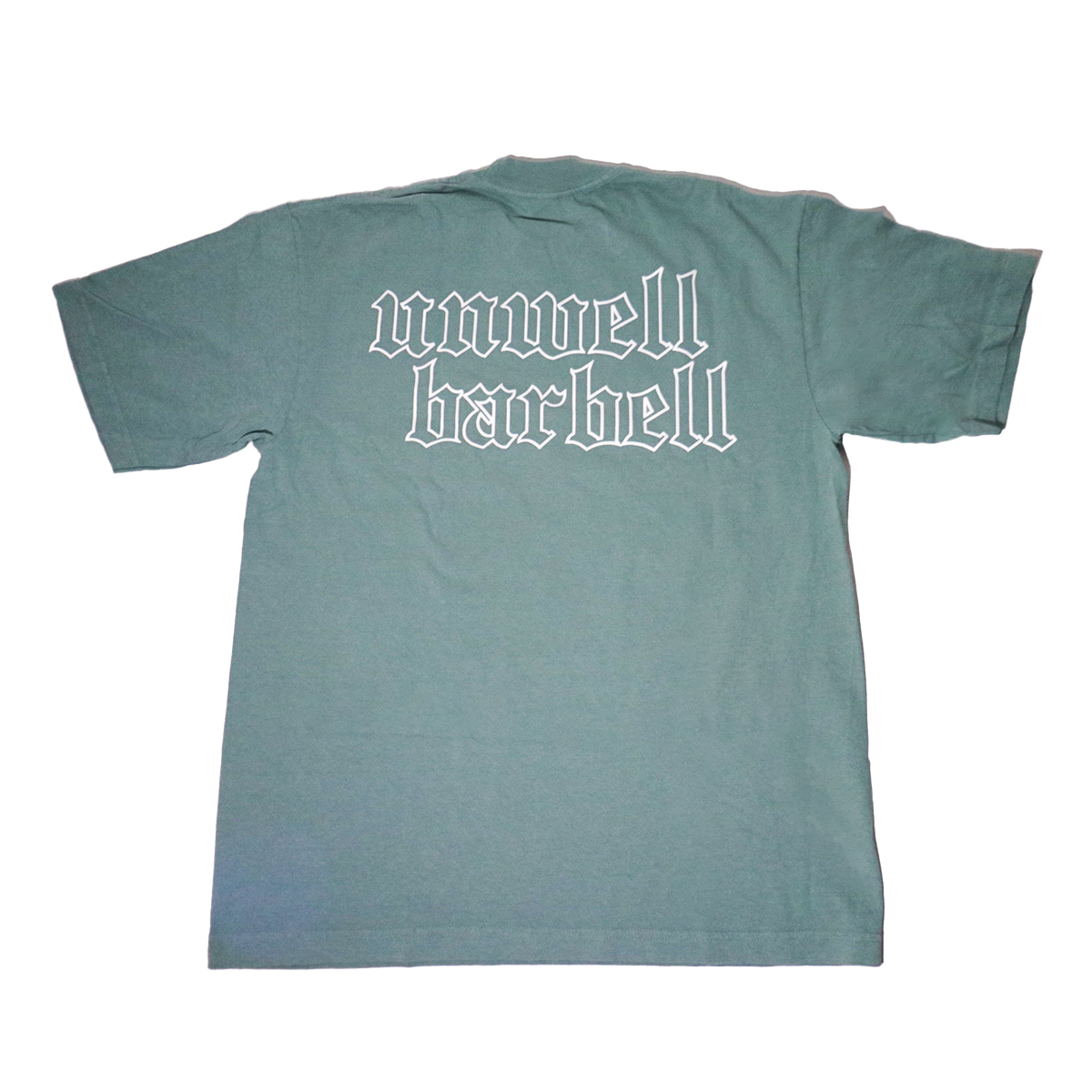 Unwell Barbell Old English Oversized Tee